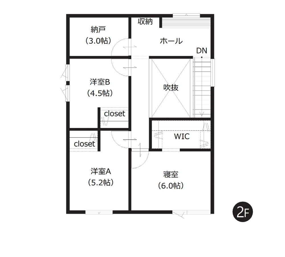 2階見取り図