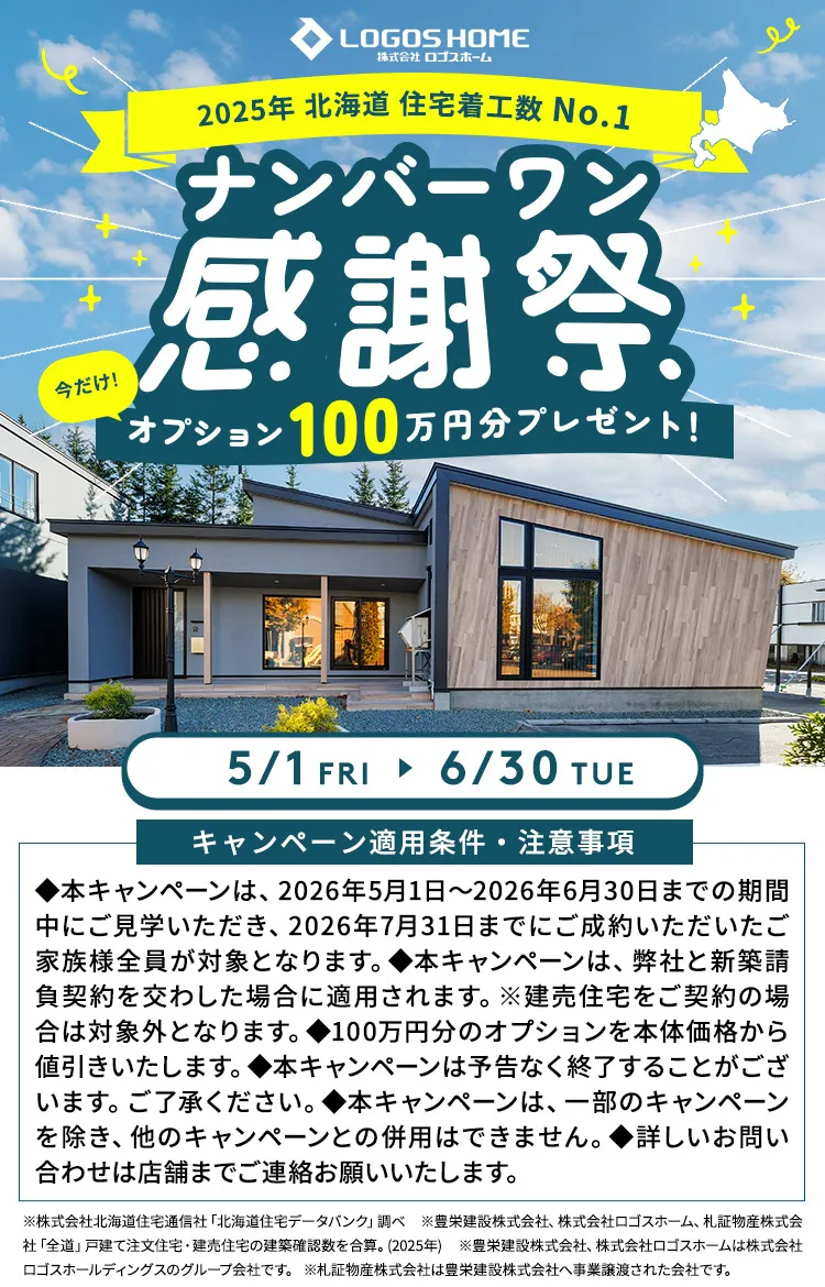 ナンバーワン感謝祭 今だけ！オプション100万円分プレゼント！