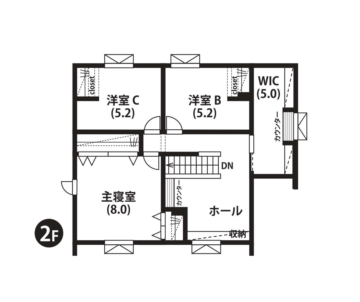 2階見取り図