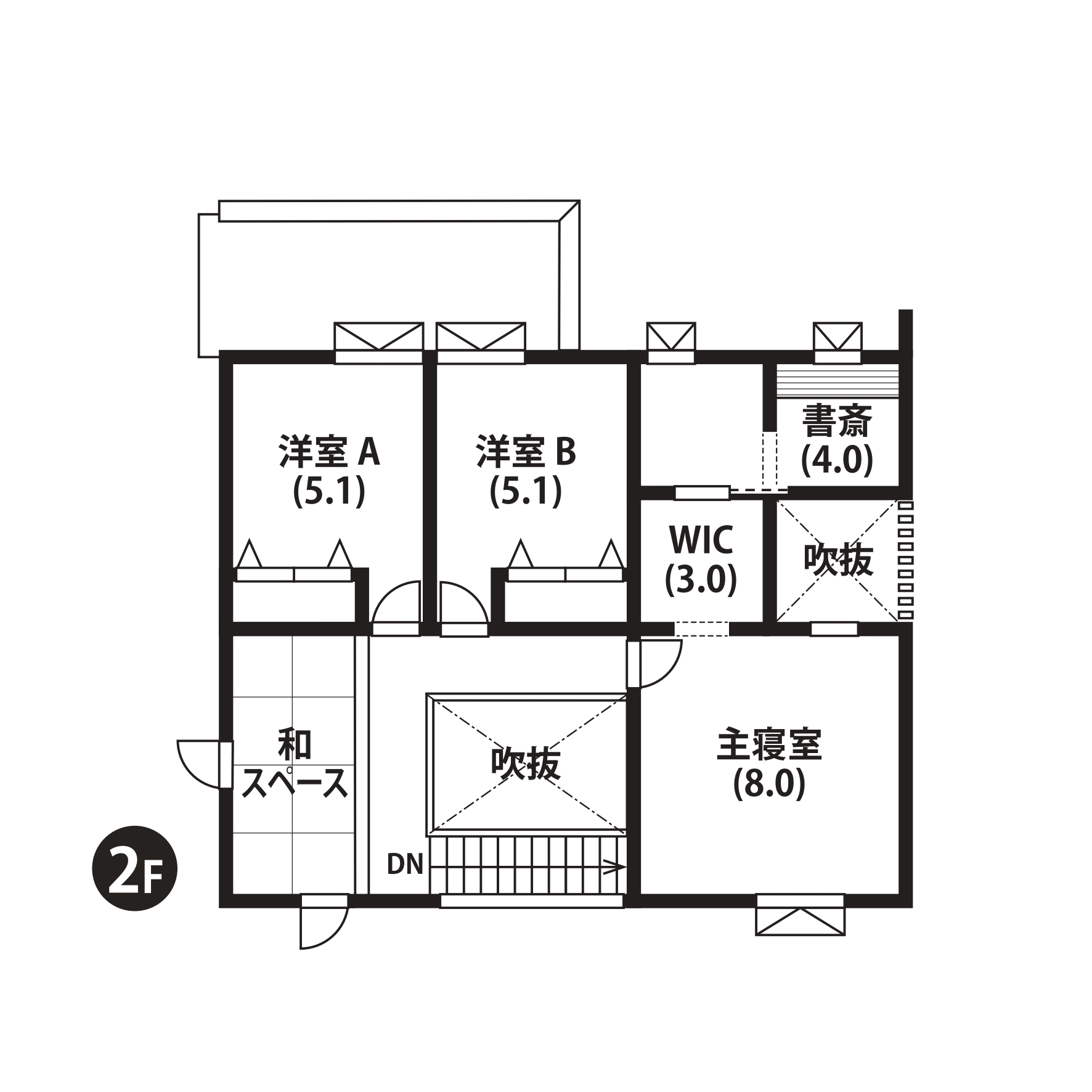 2階見取り図