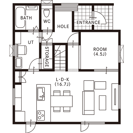 1階見取り図