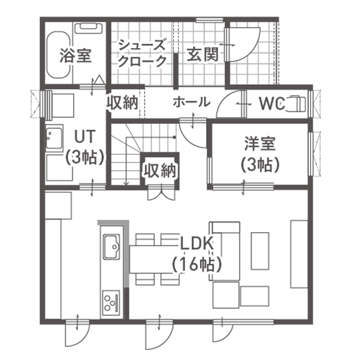 1階見取り図