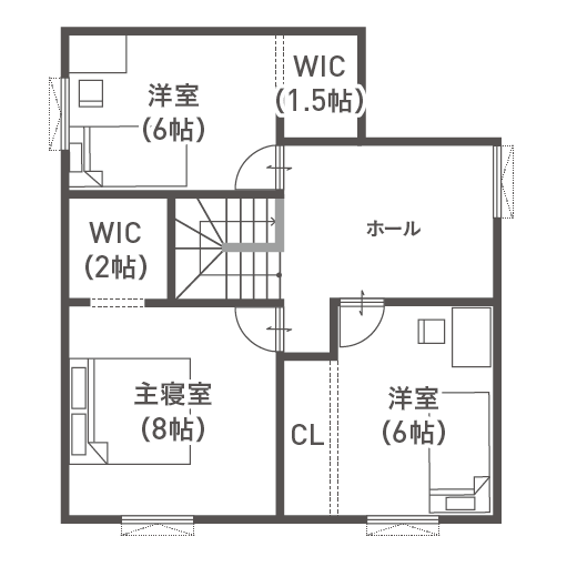 2階見取り図