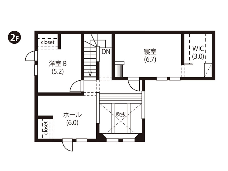 2階見取り図