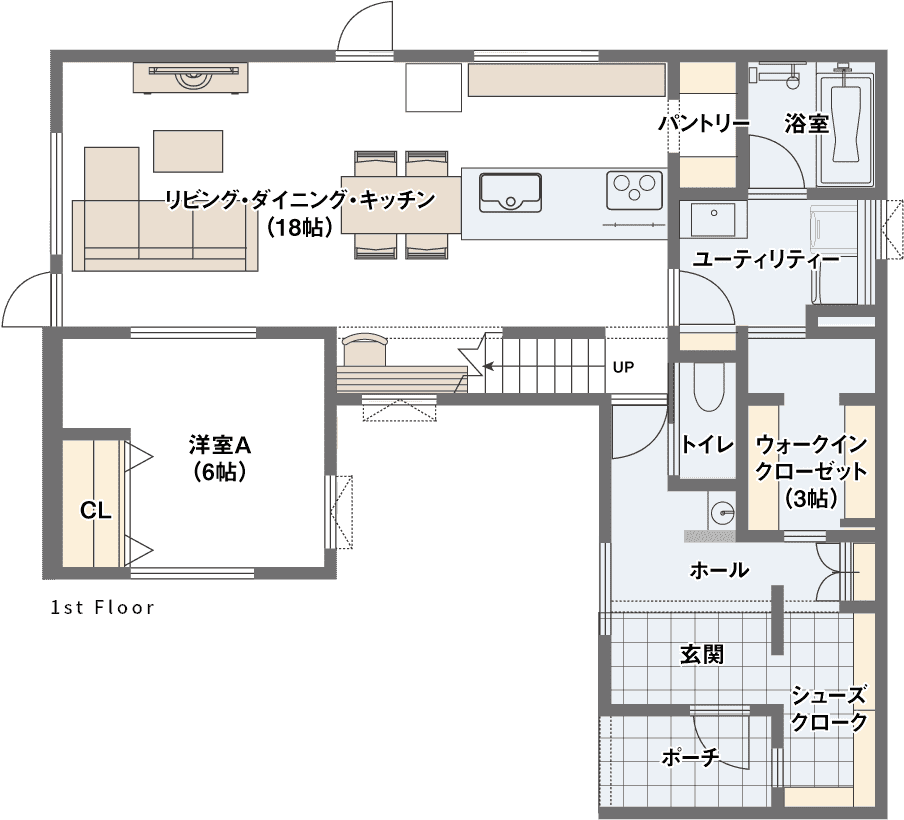 1階見取り図
