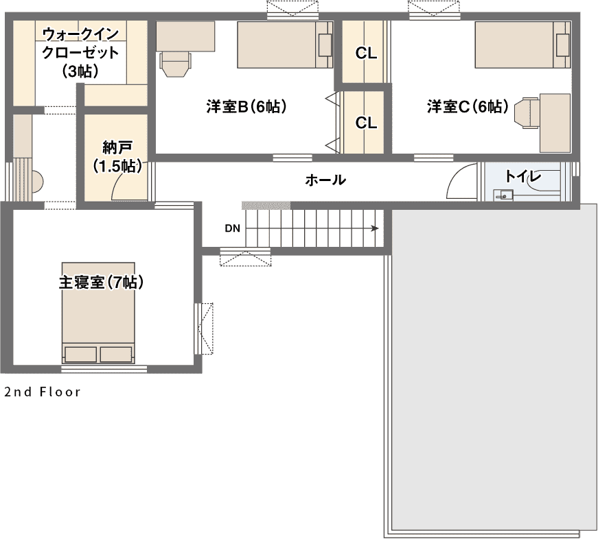 2階フロアマップ