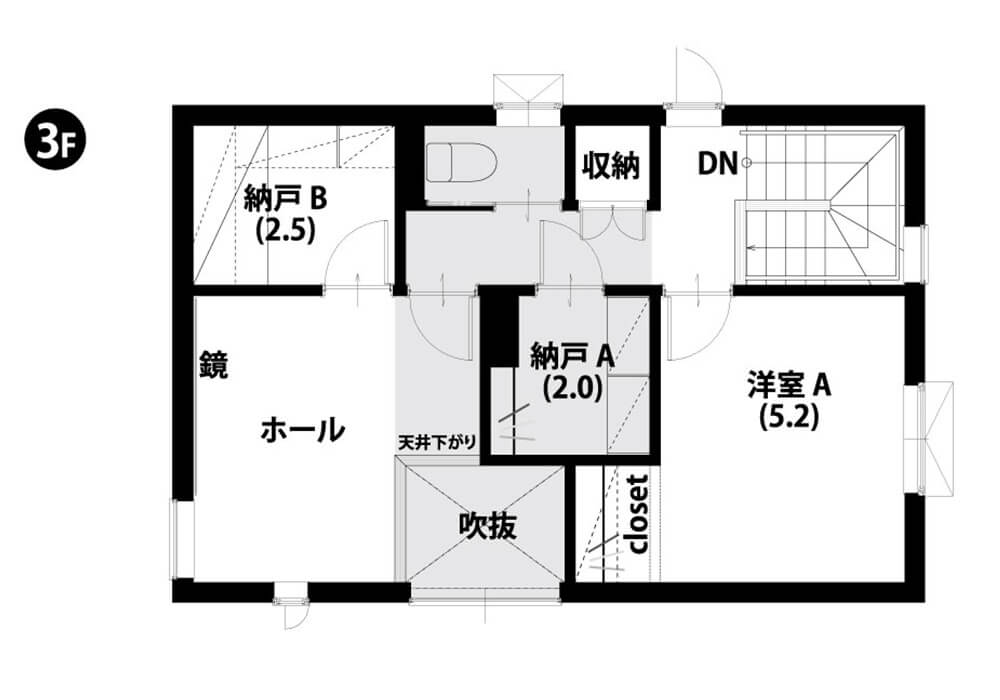3階見取り図