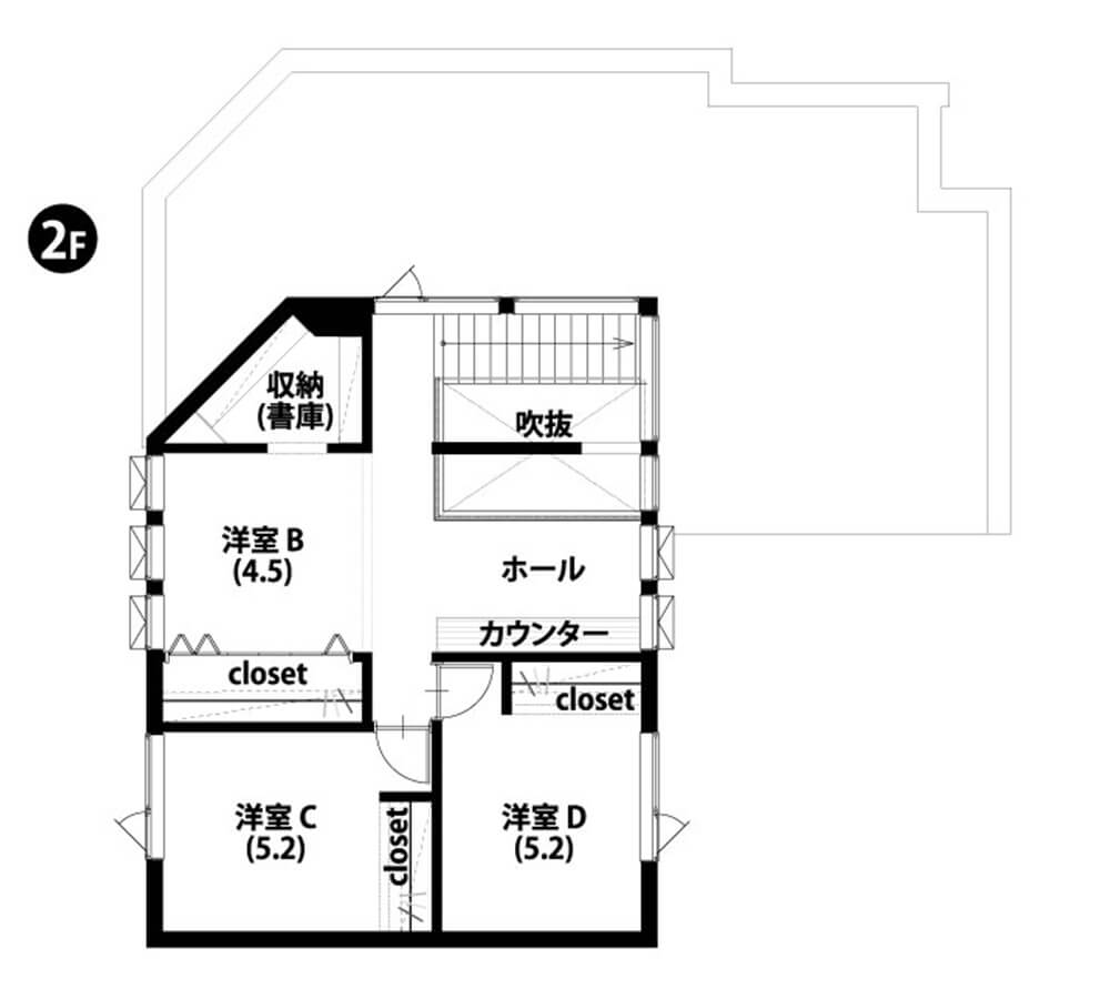 2階見取り図