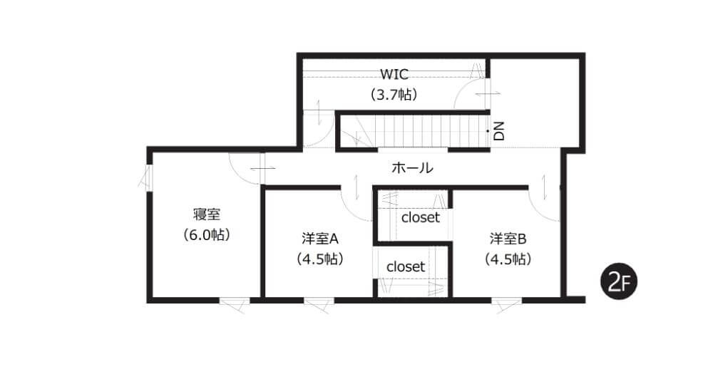 2階見取り図