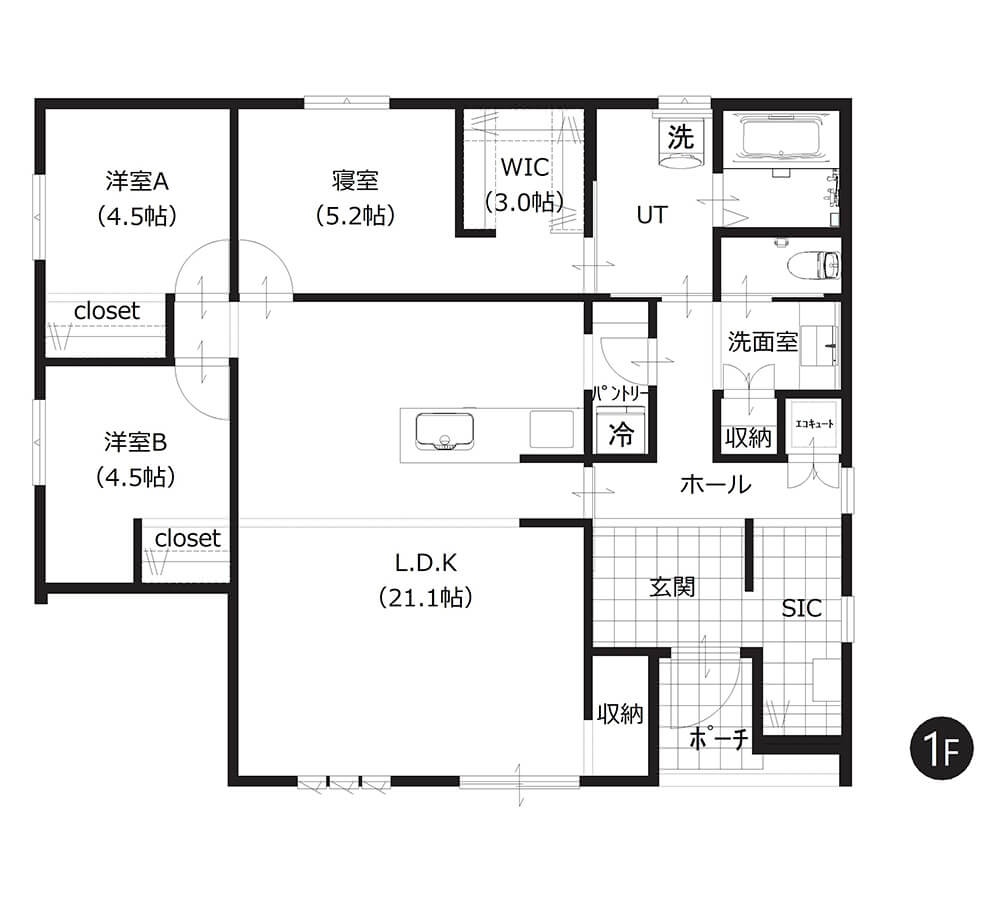 1階見取り図
