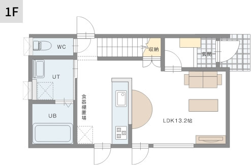 1F間取り図