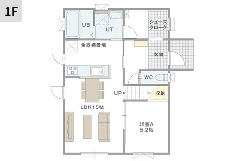 1F間取り図