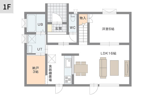 1F間取り図