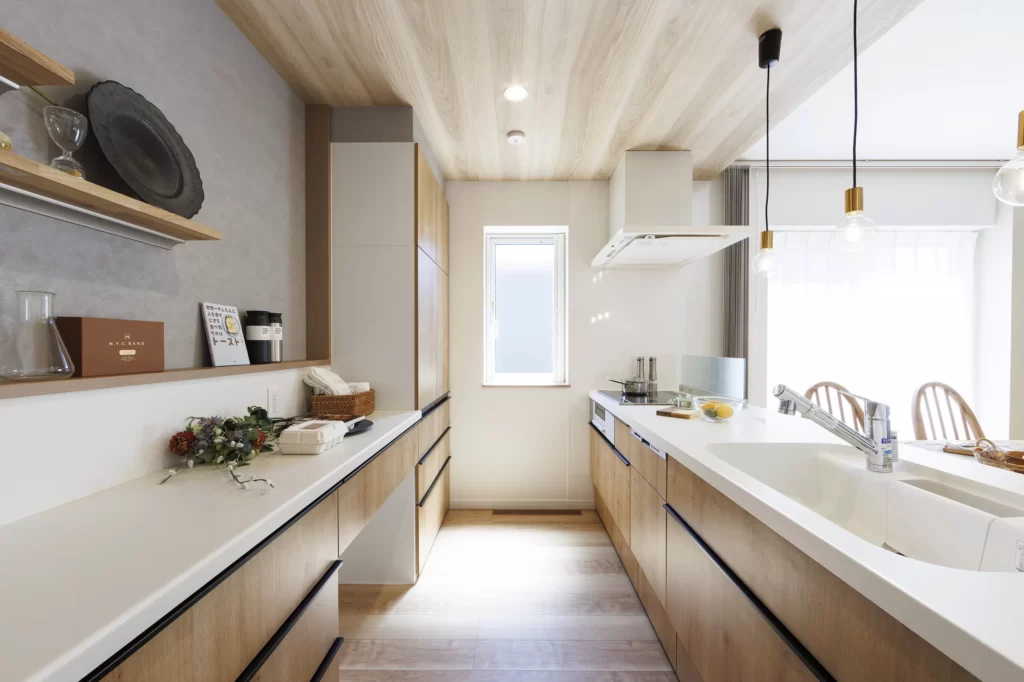【木のぬくもりを感じるカフェスタイルのお家】旭町2条1丁目｜モデルハウス-Marina(マリーナ)-