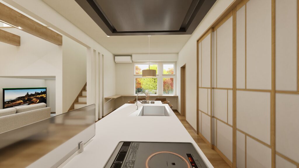 【猫と暮らす、旅館のような癒しの平屋 -禅 zen-】神楽モデルハウスA棟