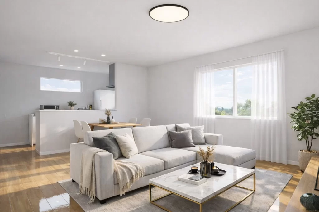 【充実収納で整う、2階リビングの住まい】東区北48条東5丁目｜モデルハウス