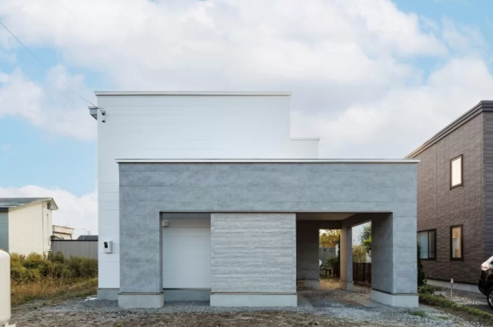 【アーチデザインが光る、モダンな家“VILLA(ヴィラ)”】千歳市高台6丁目｜モデルハウス