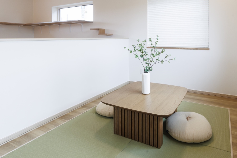 【猫と暮らす、旅館のような癒しの平屋 -禅 zen-】神楽モデルハウスA棟
