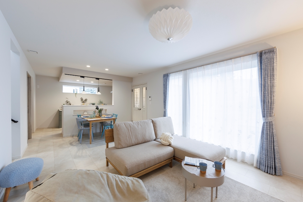 【上品なブルーとグレーで彩る暮らし。】幕別町札内みずほ町｜- azul(アズール) -モデルハウス