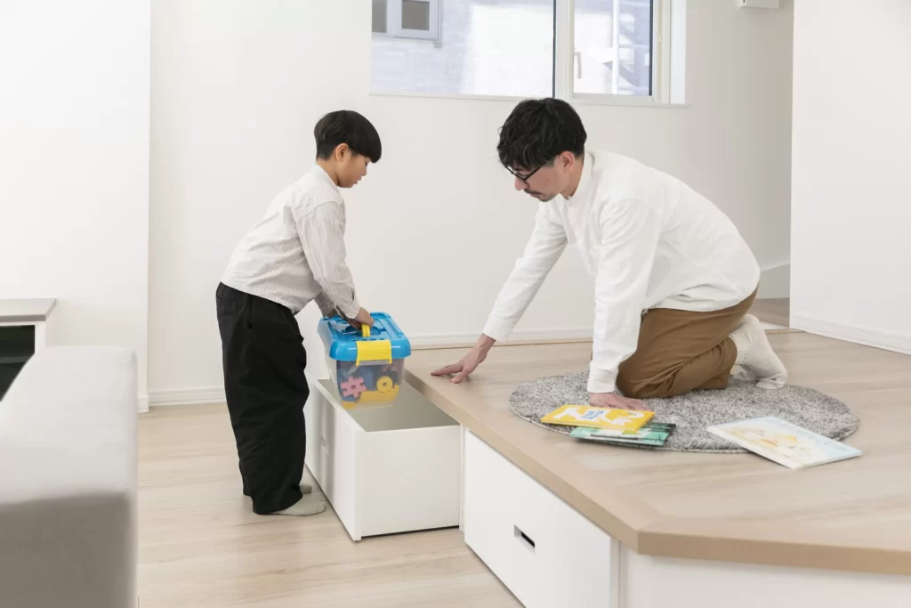 【子どもの自立を促す、整理整頓が得意になる家】花川南9条1丁目｜モデルハウス