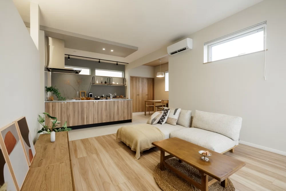 【全館空調を体感－明るさと心地よさが広がる、2階リビングの家。】手稲区稲穂1条3丁目｜モデルハウス