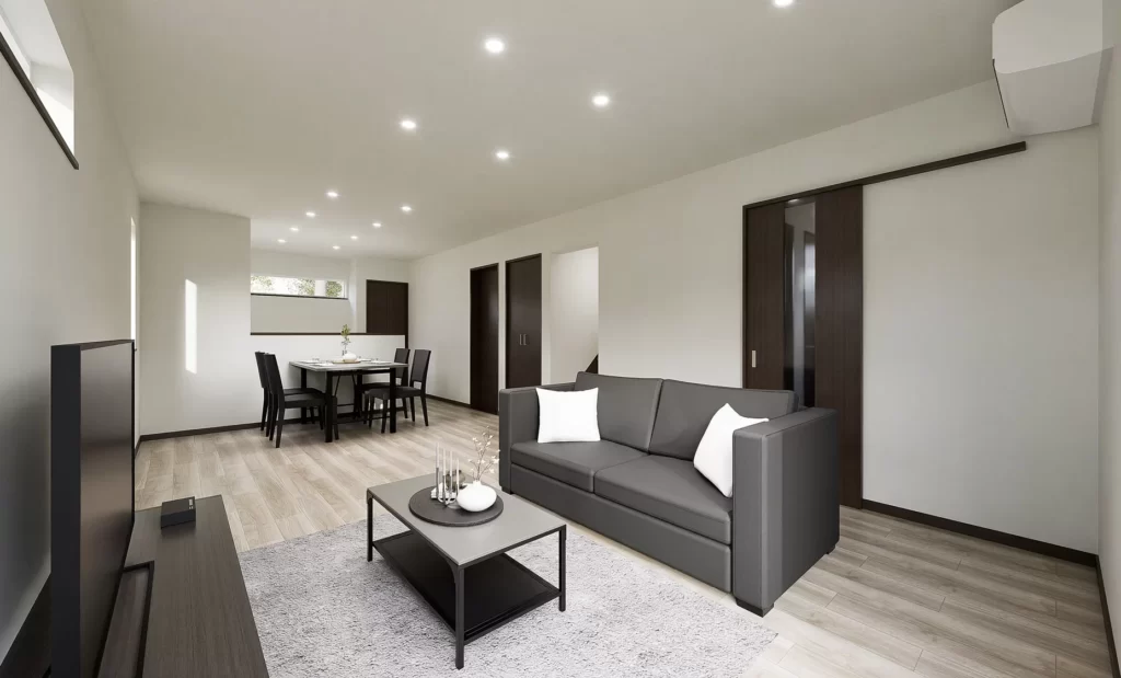 【書斎のある、シンプルモダンなお家】札幌市白石区本通10丁目｜モデルハウスC