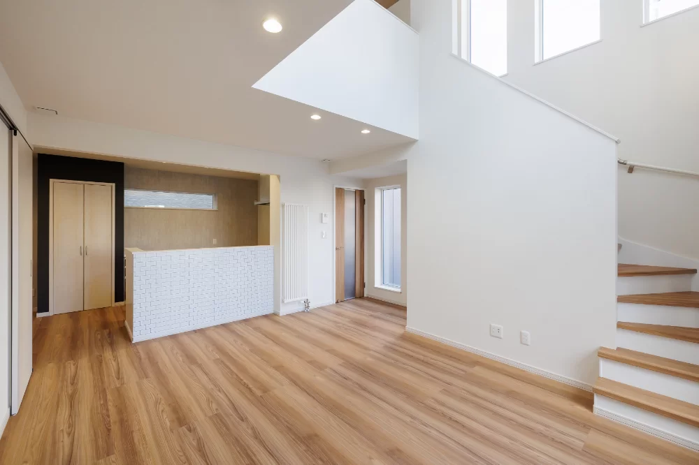 【吹き抜けが気持ち良い、家事ラク動線のお家】東区北22条東23丁目｜モデルハウス