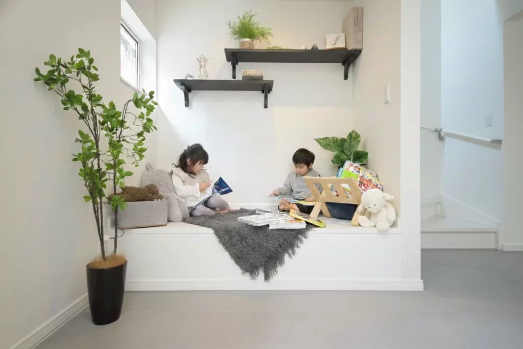 【回遊動線×吹き抜け。居心地の良いお家】仙台市泉区南中山｜モデルハウス