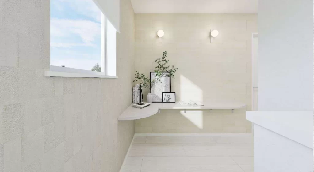 【白の重なりが生む立体感-blanc(ブラン)-】釧路市鳥取北8丁目｜モデルハウス