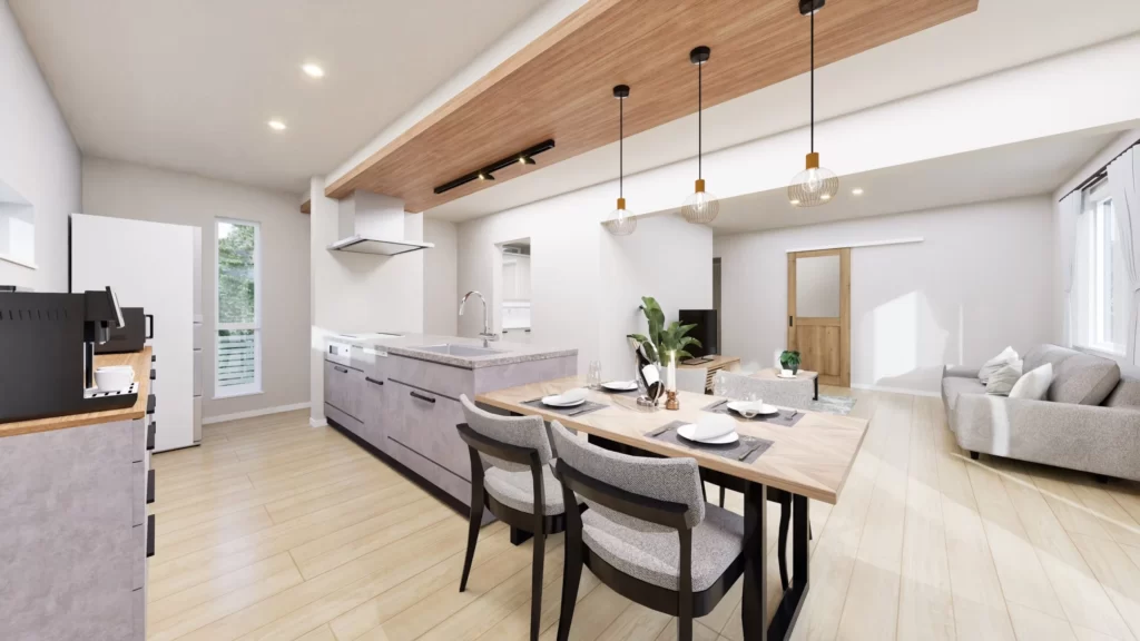 【こだわりのデザイン、回遊動線のお家】小山市駅南町6丁目｜モデルハウス