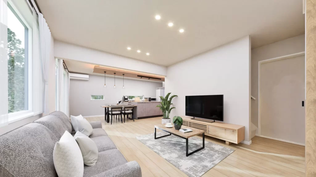 【こだわりのデザイン、回遊動線のお家】小山市駅南町6丁目｜モデルハウス