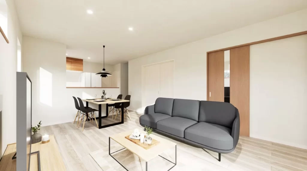 【空間を活かした、ゆとりある住まい】白石区菊水元町2条1丁目｜モデルハウス