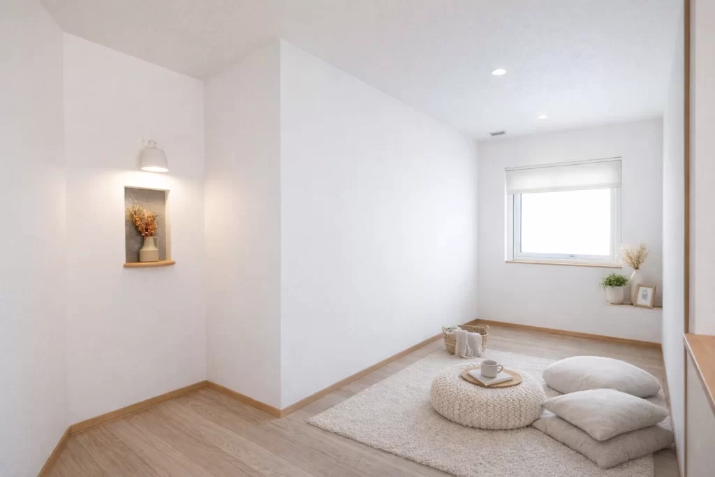 【空間を活かした、ゆとりある住まい】白石区菊水元町2条1丁目｜モデルハウス