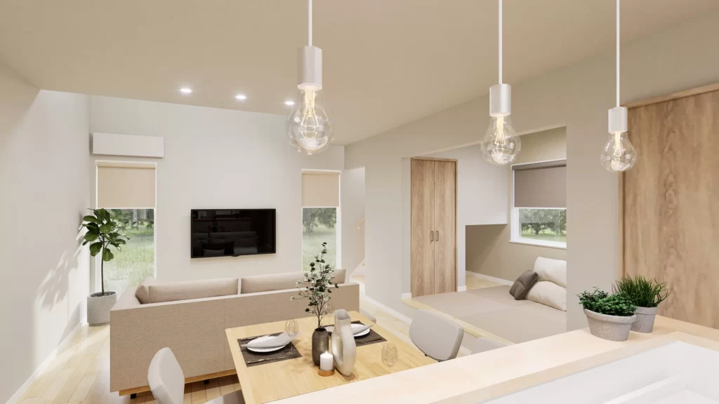 【子育てと家事を快適にする、グレージュハウス】仙台市太白区東中田｜モデルハウス