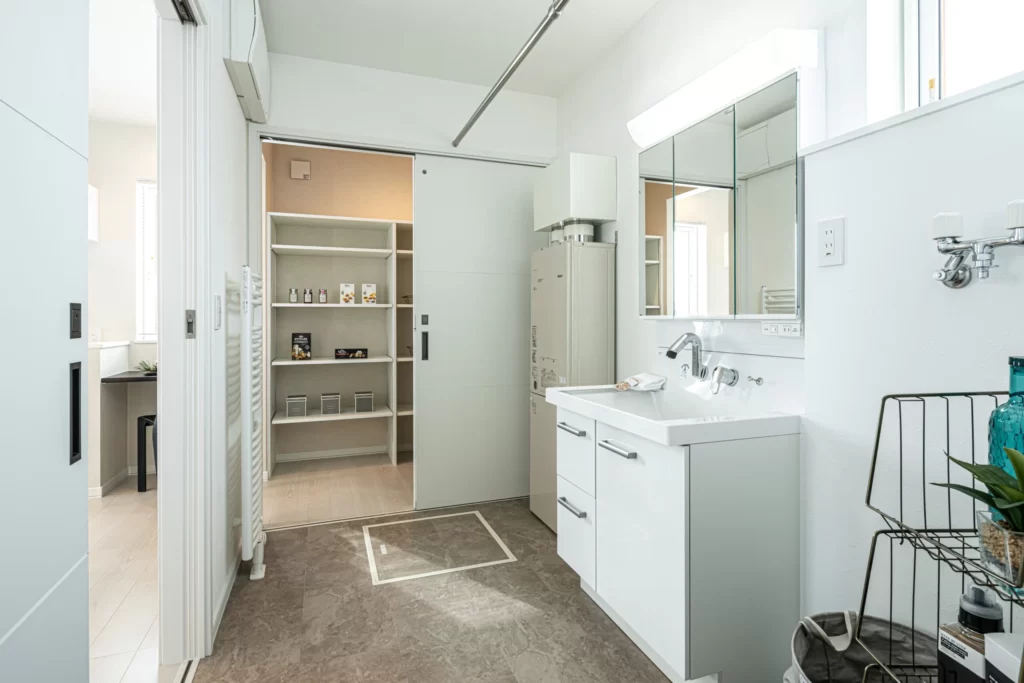 【充実収納で整う、2階リビングの住まい】東区北48条東5丁目｜モデルハウス