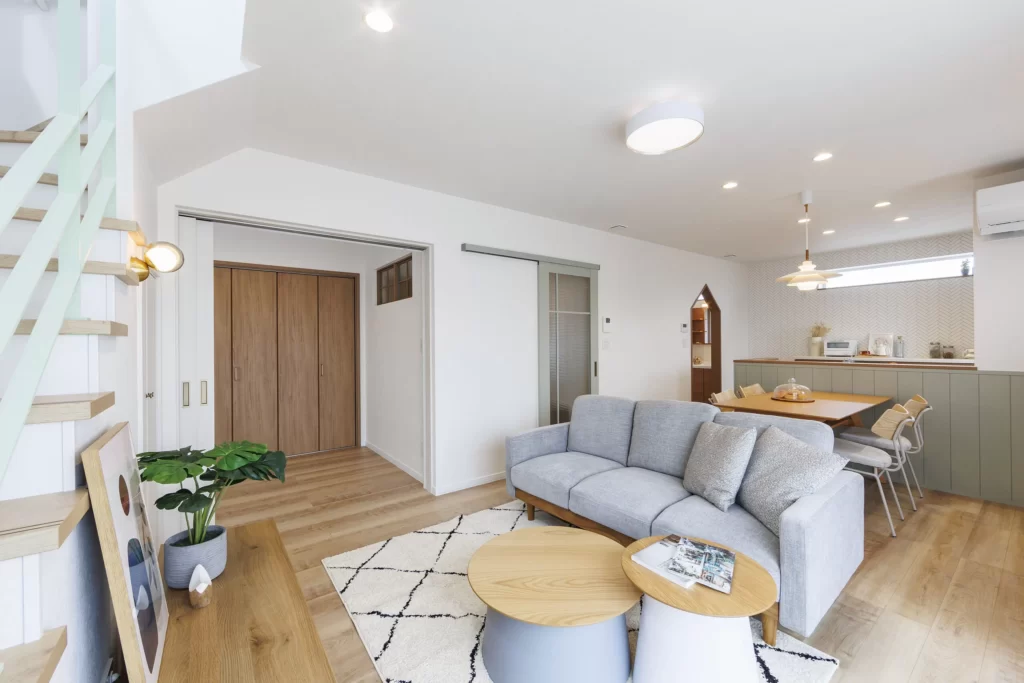 【家族が癒される、北欧ナチュラルのお家】旭神2条2丁目｜モデルハウス-Koti(コティ)-