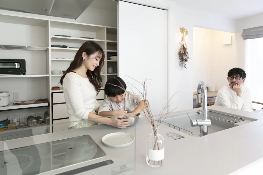 【快適な暮らしを叶える、家事ラク動線の家】いわき市小名浜燈籠原｜モデルハウス②