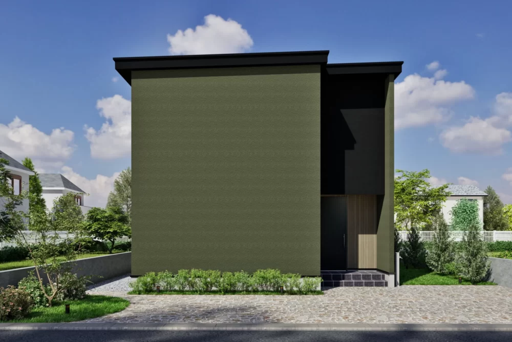 【光を纏う、アーバンシックな住まい】ウトナイ南2丁目｜モデルハウス-GRINT(グリント)-
