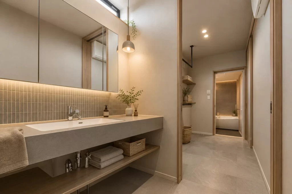 【ジャパンディで彩る、開放感とプライベートを叶えるお家】名取市上余田|モデルハウス②
