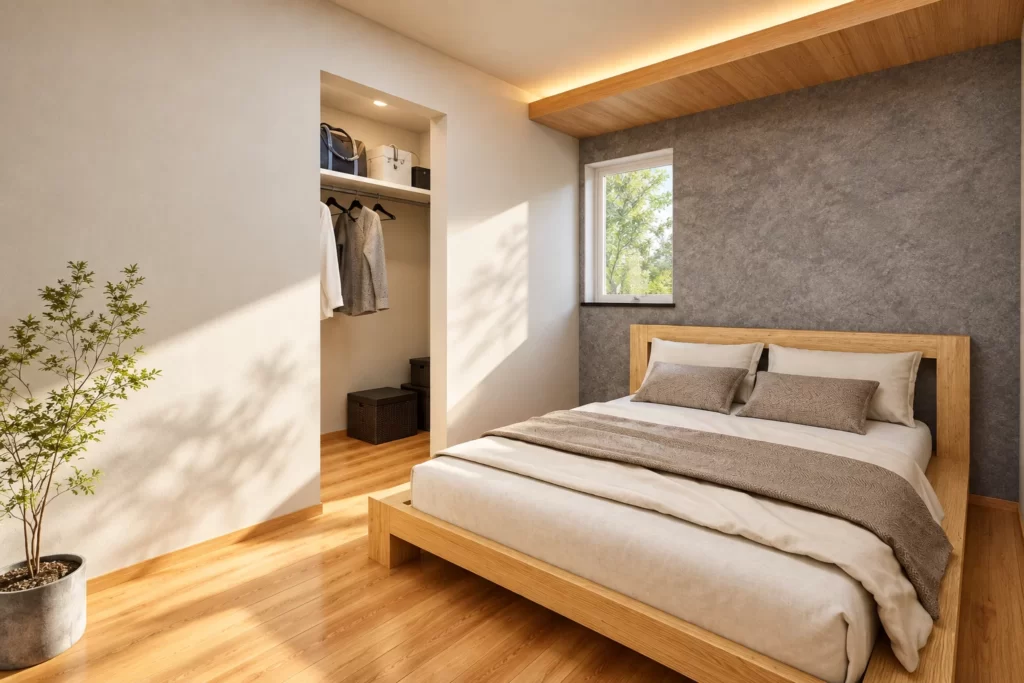【木目×和の趣、暮らしの動線にもこだわった住まい】名取市上余田｜モデルハウス